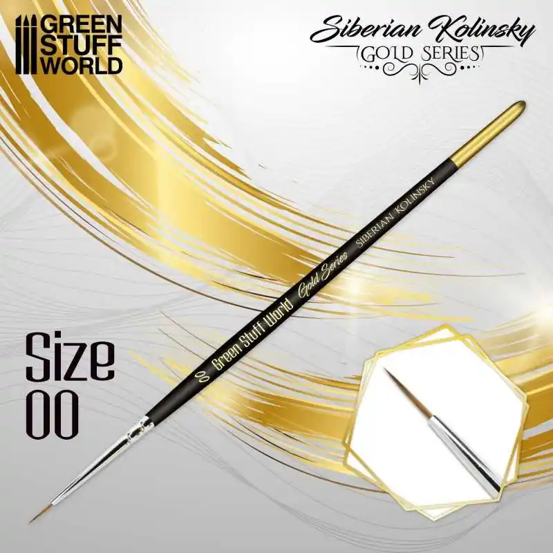 Gold Series Pinceau Kolinsky Sibérien - 00 Pas Cher