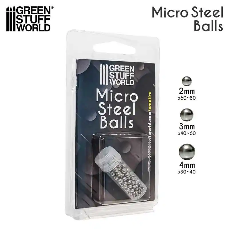 Micro boules en Acier (2-4mm) Soldes