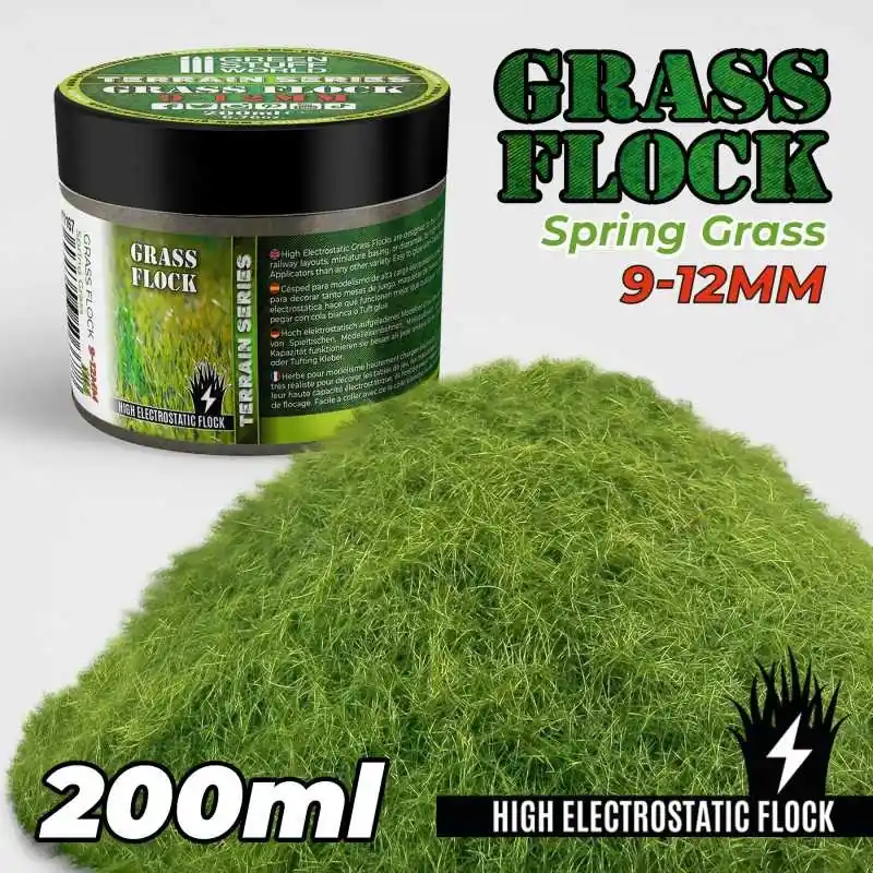 Herbe Statique 9-12mm- SPRING GRASS - 200ml Offre Spéciale
