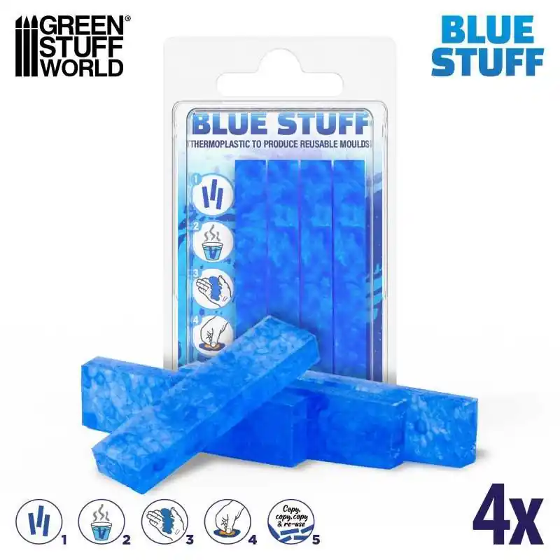 Plastique Blue Stuff 4 barres Nouveauté