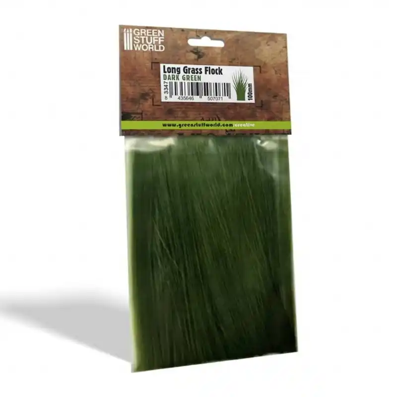 Herbe longue 100mm - Vert Foncé Satisfait Ou Remboursé