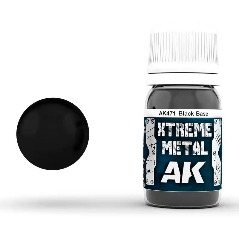 Xtreme Metal Black Base 30ml Dernier Modèle