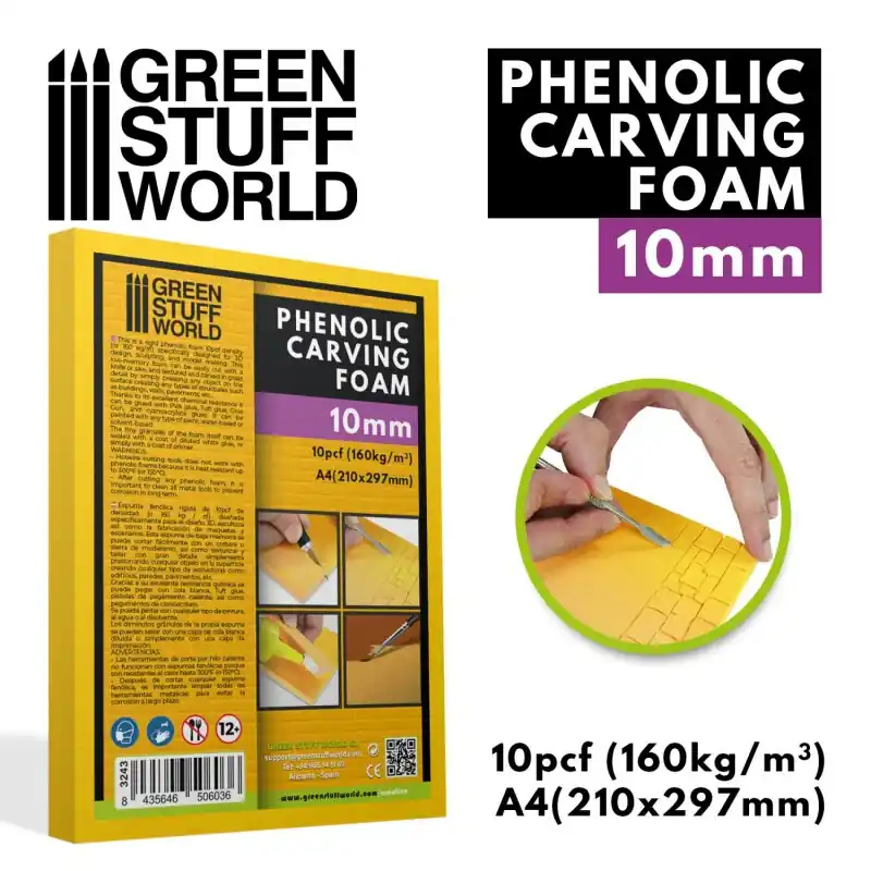 Mousse phénolique 10mm - Taille A4 Meilleur Prix