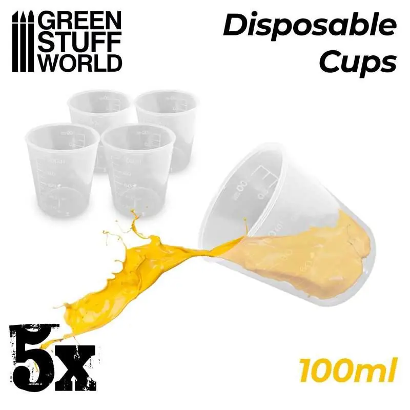Top Vente 5x Mesureurs Jetables 100ml