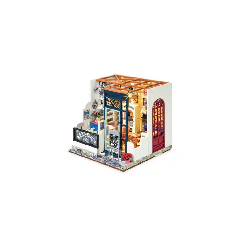 Puzzle 3D mécanique intermédiaire pour maquette A la Boulangerie Marque