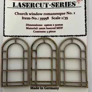 Bon Plan RT-Diorama 35958 Church Windows Romanesque No.1