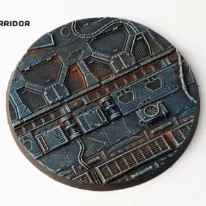 GamersGrass GGB-SPR100 Spaceship Corridor Bases Round 100mm (x1) Commander Maintenant