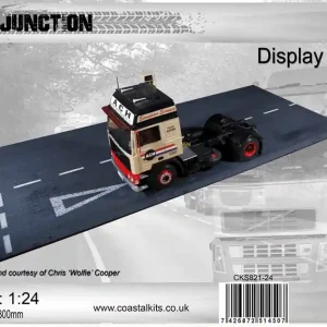 Coastal kits S821-24 Scale Road Junction 650 x 300mm Offre Spéciale