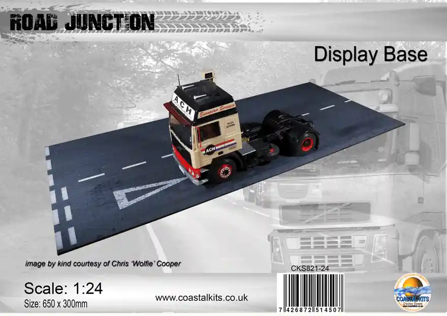 Coastal kits S821-24 Scale Road Junction 650 x 300mm Offre Spéciale