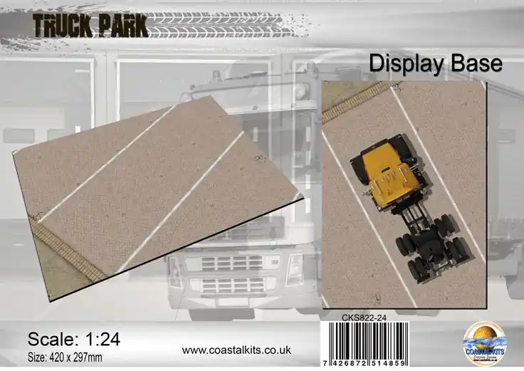 Quantité Limitée Coastal kits S822-24 Truck Park 420 x 297mm