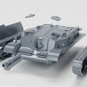Meilleur Prix EMP3D 72012921-56 Haubica szturmowa 43.M Zrinyi II - z osłonami (otwarty właz)