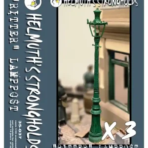 Helmuth‘s Strongholds 35037 Ritter Lamppost (3 pcs) Dernier Modèle