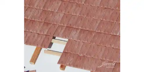 Acheter En Ligne Juweela 23466 Roof Tiles "Heart Bricks" - Medium Red (195 pcs)