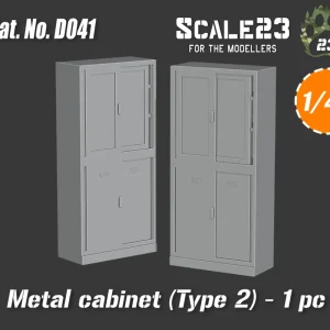 Scale23 48-D041 Metal cabinet (Type 2) - 1 pc Offre Limitée