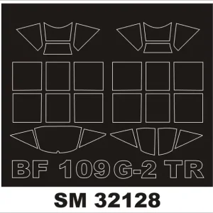 Montex SM32128 Bf 109G-2 Trumpeter Solde