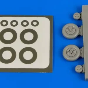 Soldes Aires 7307 Mi-2 Hoplite wheels & paint masks
