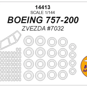 Bon Plan KV Models 14413 Boeing 757-200 (Correct masks)