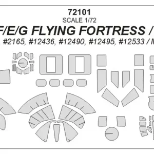 Marque KV Models 72101 B-17F/E/G Flying Fortress / SB-17 (Academy/ Modelist)