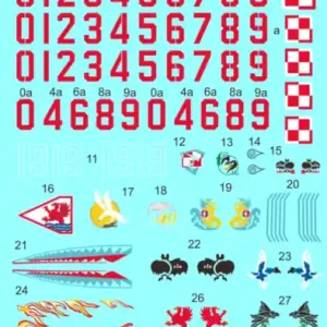 Expédition Rapide Model Maker Decals D72037 TS-11 Iskra in Polish service vol.1
