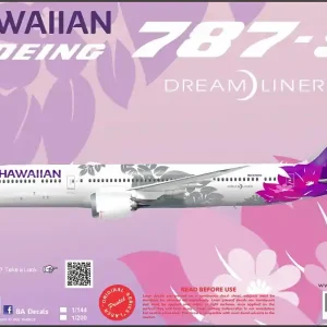 Achetez Aujourd'hui 8aDecs 7909-800-144 Hawaiian Boeing 787-9 Dreamliner