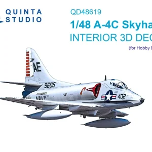 Nouvelle Collection Quinta Studio QD48619 Douglas A-4 C Skyhawk - 3D-Printed & Coloured Interior (for Hobby Boss Kits)