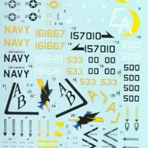Hi-Decal Line 72029 A-6E TRAM Intruder Authentique