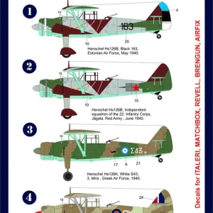 Sabre Kits D05 Henschel Hs-126 B / K - International Offre Du Jour