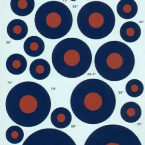 Xtradecal 48028 RAF National Insignia - Roundels B Type Commande En Gros