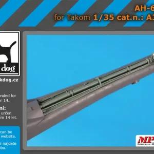 Black Dog A35003 AH-64 Tail For Takom Meilleur Prix