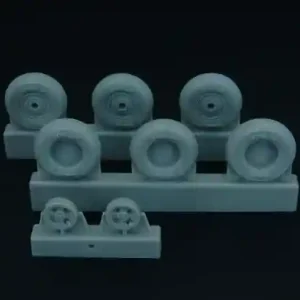 Brengun L48097 Spitfire 4 spoke wheels set 3 types of tires Satisfait Ou Remboursé