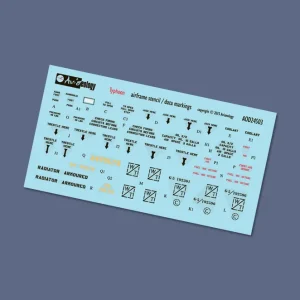 Livraison Express Aviaeology AOD24S03 Hawker Typhoon Mk.I - airframe stencil / data series