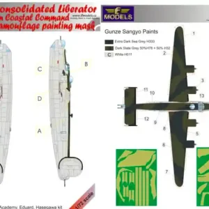 LF Models M7264 Consolidated Liberator Coastal Command Nouvel Arrivage