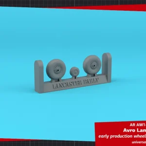 Armory Models Group AW14409 Avro Lancaster Early Production Wheels With Weighted Tyres - Universal Set Nouvel Arrivage