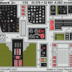 Promotion Saisonnière Eduard 33276 A-26C Invader HOBBY BOSS