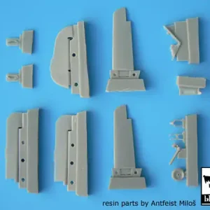 Black Dog A48004 Focke-Wulf FW 190 A detail set for Eduard 1/48, 13 resin parts Acheter En Ligne