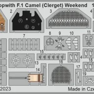 Eduard FE1323 Sopwith F.1 Camel (Clerget) Weekend EDUARD Affaire À Saisir
