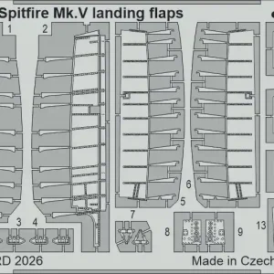 Eduard 72753 Supermarine Spitfire Mk.V - Landing Flaps (for Eduard Kits) Nouveauté
