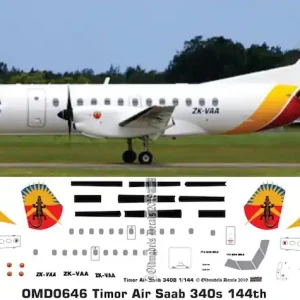 Old models Decals 0646 Saab 340 B -Timor Air Prix Bas