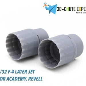 Offre Limitée 3D-CHUTE EXPERT 0510114 McDonnell Douglas F-4 Phantom - Nozzle (Late) and Afterburner (for Academy and Revell Kits)