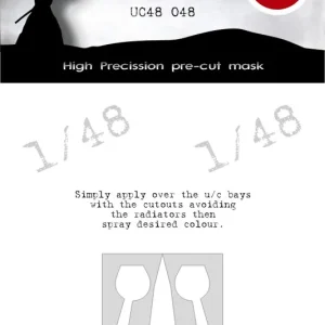 Achetez Aujourd'hui DEAD Design Models UC72096 Messerschmitt Bf-109 G / K - Under Carriage Bays Mask (for Eduard Kits)