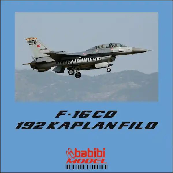 Babibi Models 01094 Lockheed-Martin F-16 C/D Fighting Falcon - 192 Kaplanfilo Sqn Prix Réduit
