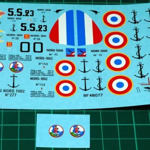R-Flight RF48077 Nord 1000 / 1001 / 1002 / 1002M - Decals Set (for Eduard Kits) Commander Vite
