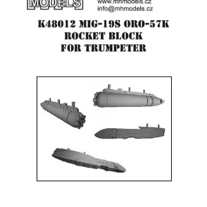 MH Models K48012 Mig-19S ORO-57K Rocket Block For Trumpeter Achat Immédiat