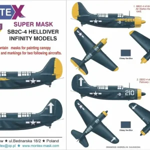 Vente Directe Montex K32382 SB2C-4 Helldiver INFINITY