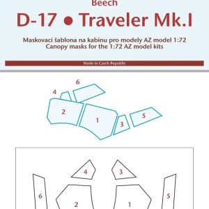 Peewit 72332 Beech D-17 / Traveler Mk.I (For AZ Model) Affaire À Saisir