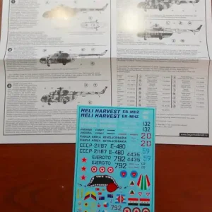 Begemot Decals 72-014 Mil Mi-17 marking Commande En Gros