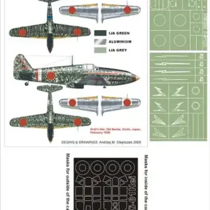 Must-Have Montex K48119 Ki-61-I Hien Hasegawa