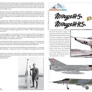 Authentique Matterhorn Circle MC72014 Dassault-Mirage III S / RS Decals