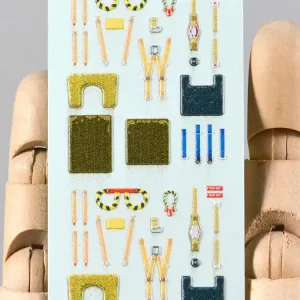 Vente Flash Kits World 3D148030 Blackburn Buccaneer S.2C/D Full Colour 3D Seat Belt Set (for Airfix kits)
