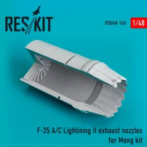 RES/KIT U48-0165 F-35 A/ С Lightning II exhaust nozzles for Meng Kit Top Vente